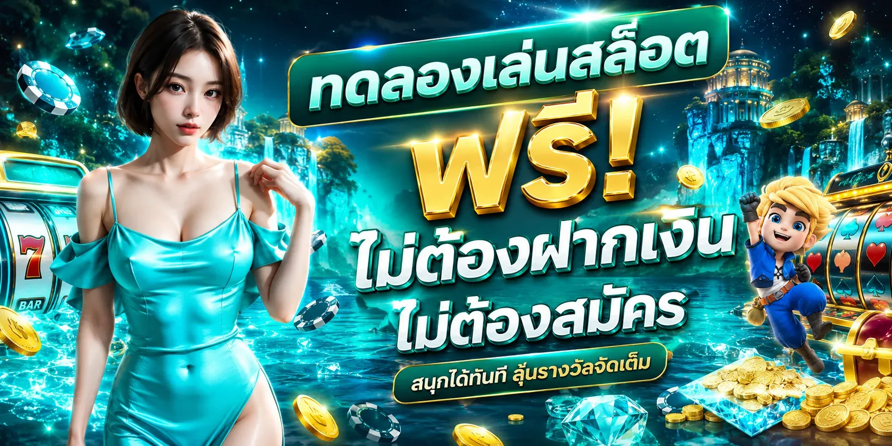 ทดลองเล่นสล็อตฟรี LuxuryWin ไม่ต้องสมัคร ไม่ต้องฝากเงิน
